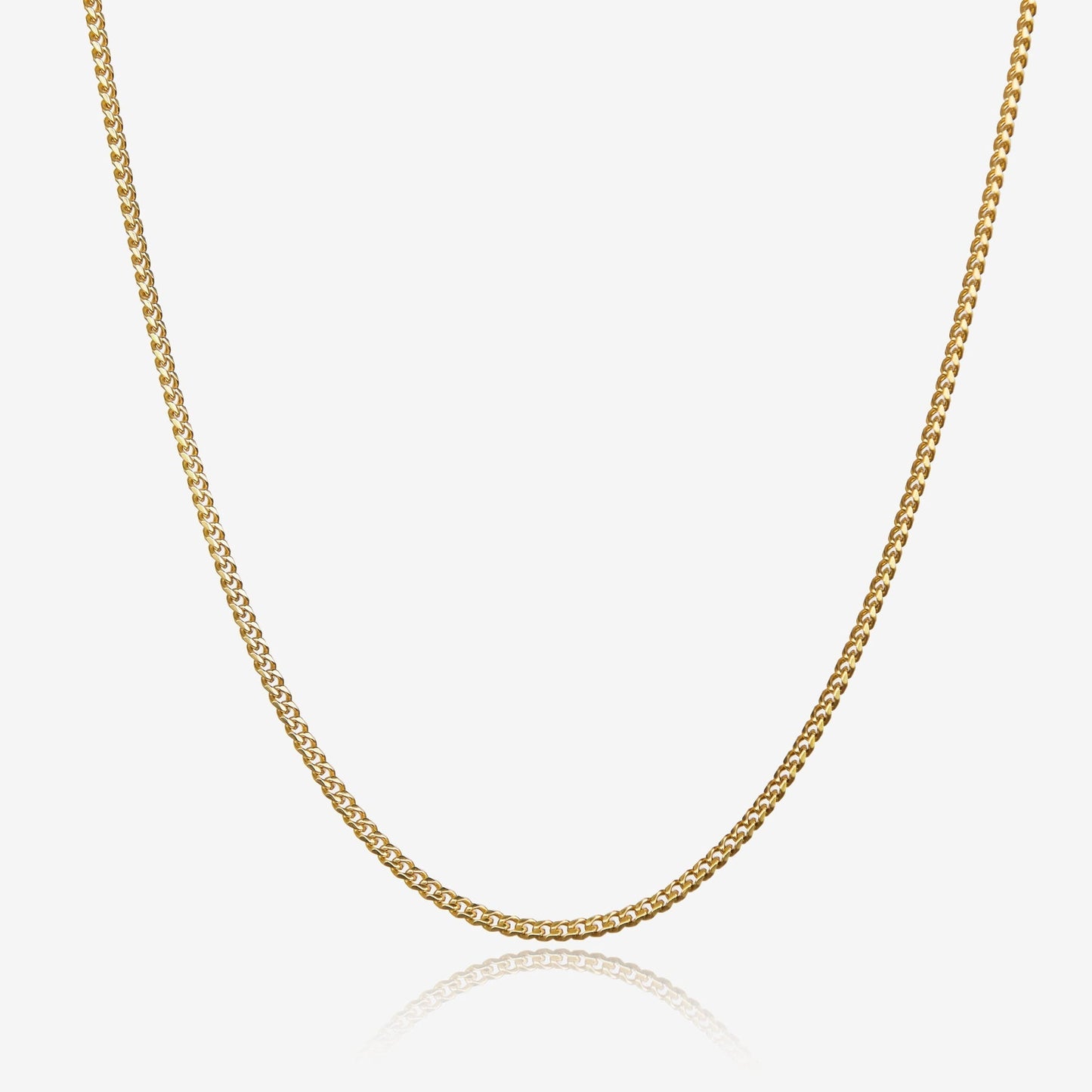 Chaîne Cubaine 4mm (Or)