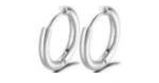 Boucle d'Oreille Anneau (Argent)