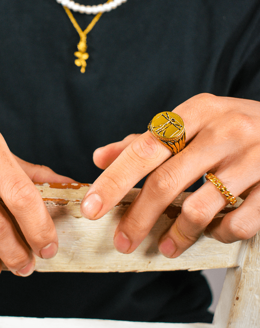 Bague Vitruvius (Or) - Ovation Designs