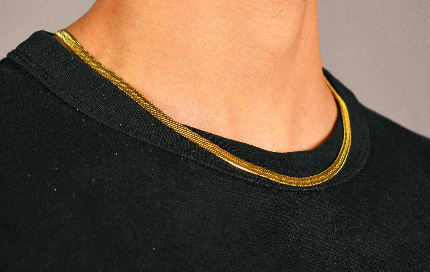 Chaîne Chevrons (Or) - Ovation Designs