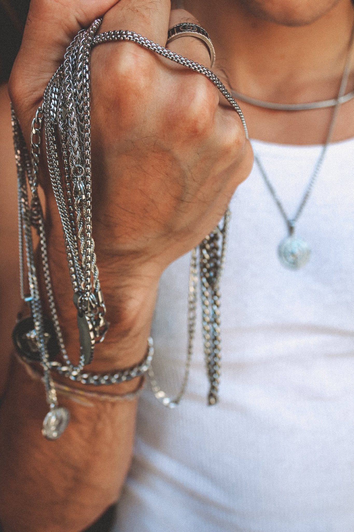 Chaîne Curb 2mm (Argent) - Ovation Designs