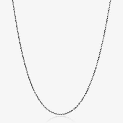 Chaîne Corde 2mm (Argent)