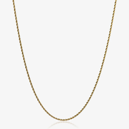 Chaîne Corde 2mm (Or)