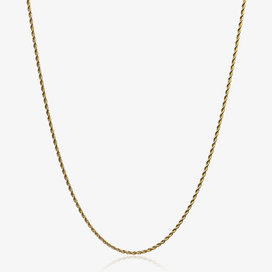 Chaîne Corde 2mm (Or)