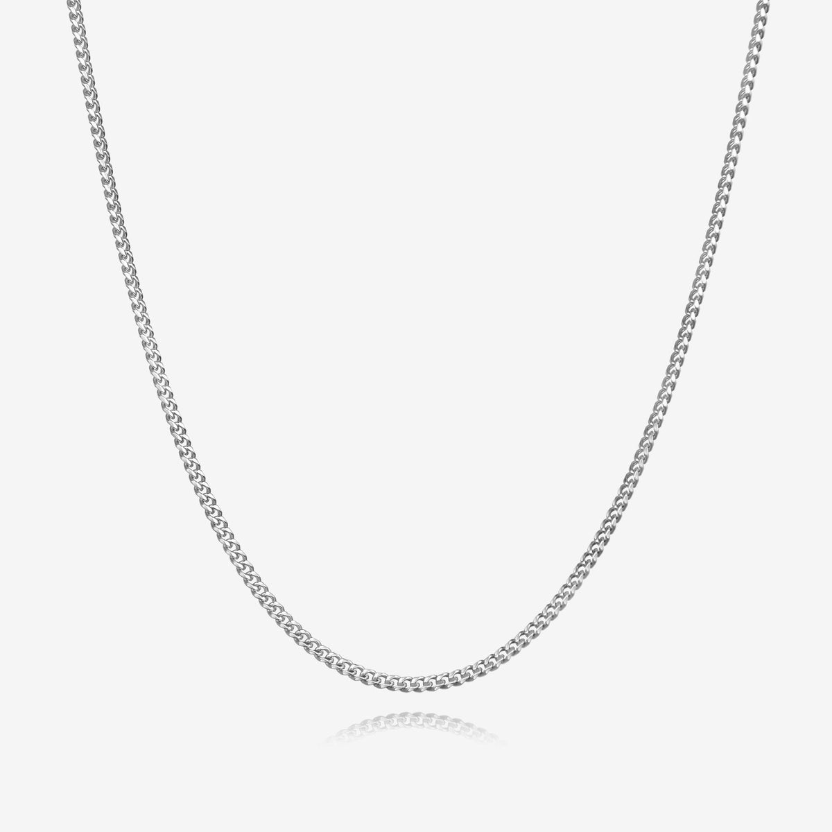 Chaîne Cubaine 4mm (Argent)