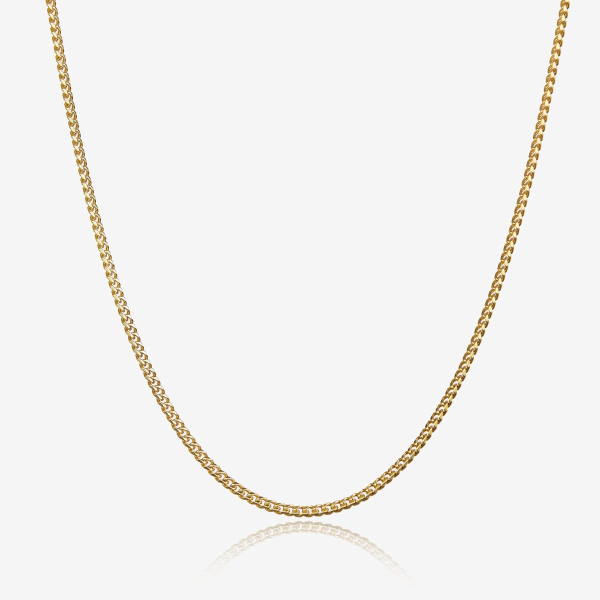 Chaîne Cubaine 4mm (Or)