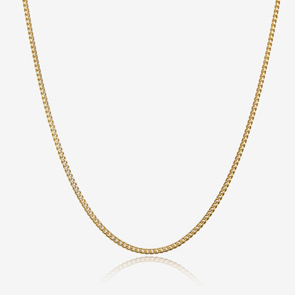 Chaîne Cubaine 4mm (Or)