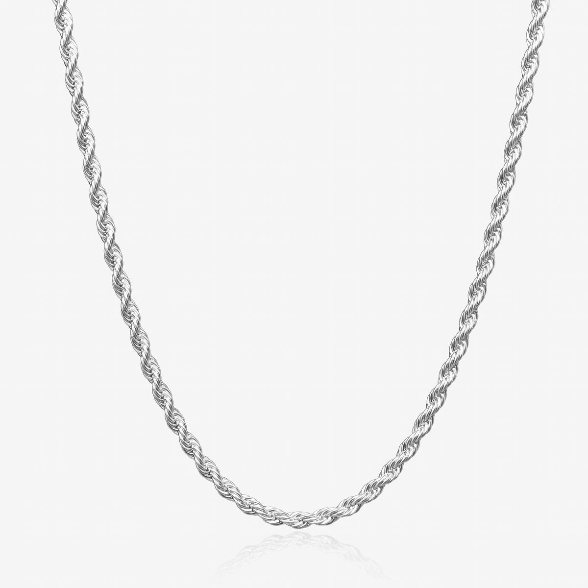 Chaîne Corde 5mm (Argent)