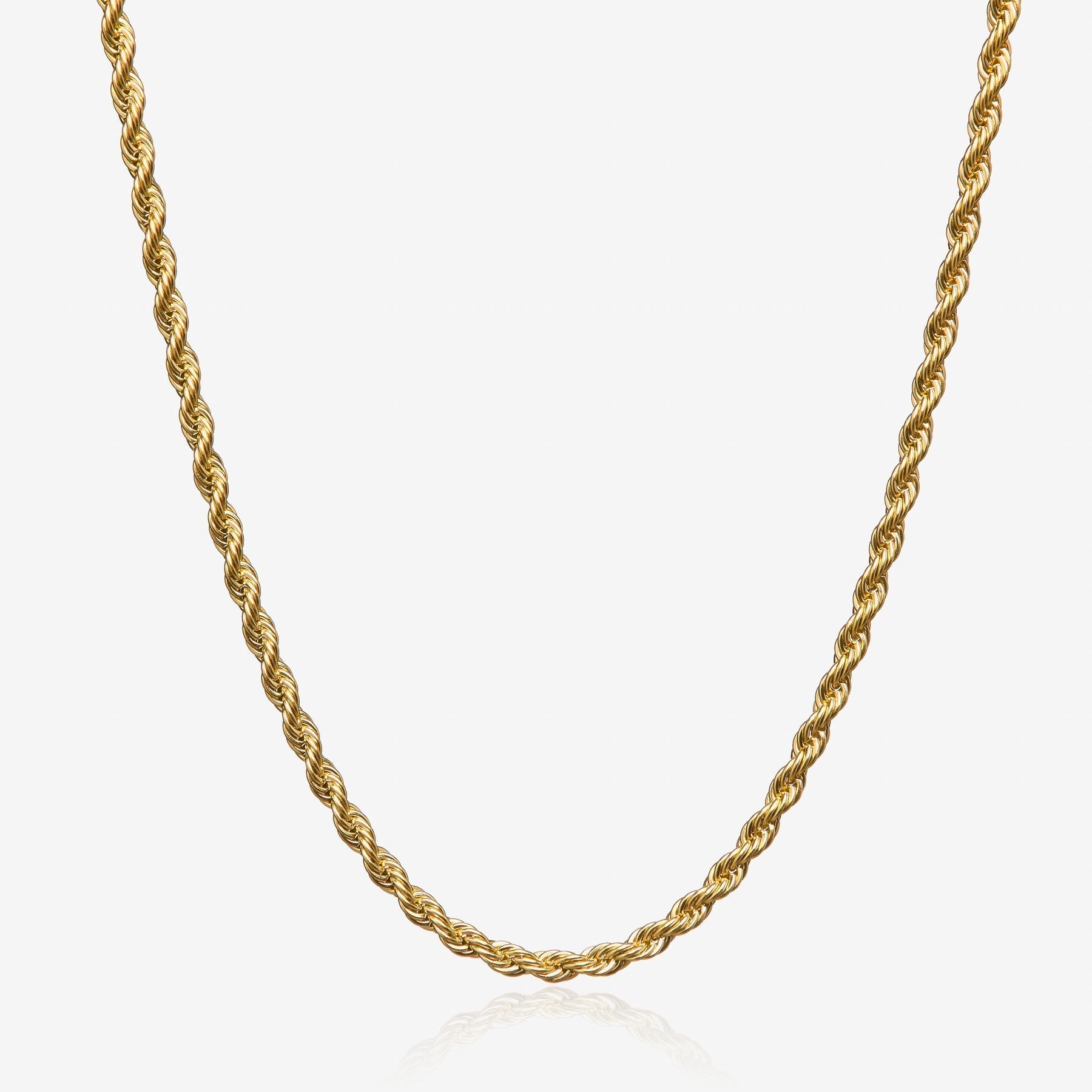 Chaîne Corde 5mm (Or)