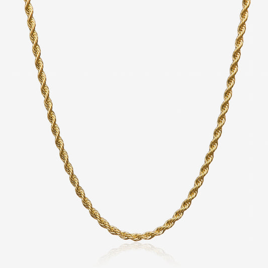 Chaîne Corde 5mm (Or)