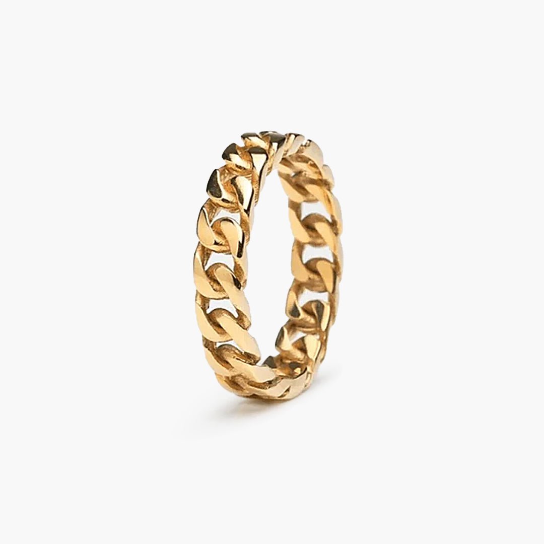 Bague Maille Cubaine (Or)