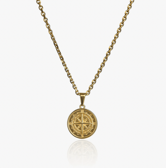 Pendentif Boussole (Or)