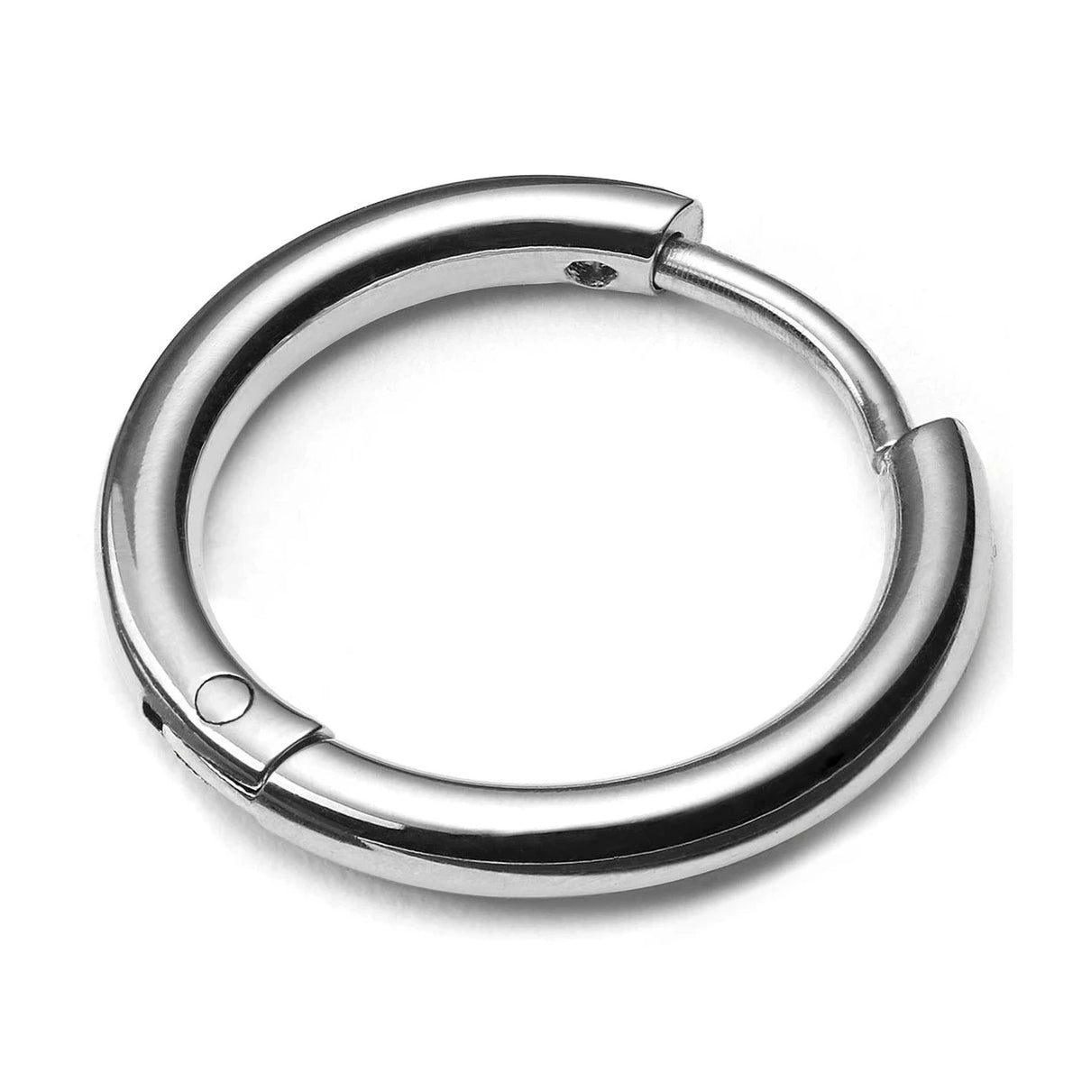 Boucle d'Oreille Anneau (Argent)